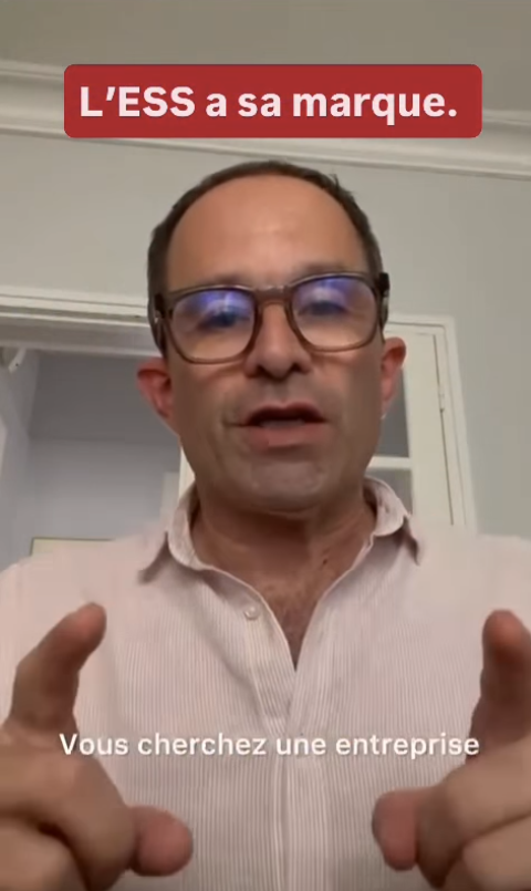 Benoît Hamon annonce le lancement et le rôle de la marque ESS