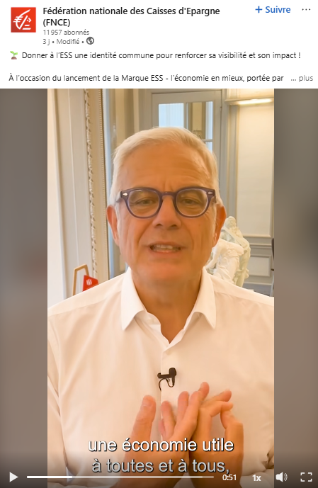 Alain Di Crescenzo, président de la FNCE, partage notre ambition commune avec la marque ESS